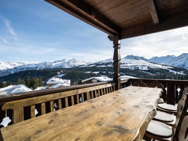 Vue de la maison de vacances [hiver]