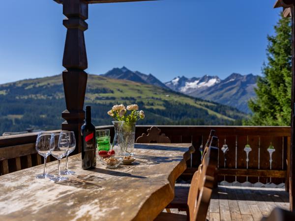 Vue de la maison de vacances [été]