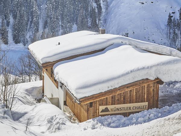 Außenseite Ferienhaus [Winter]