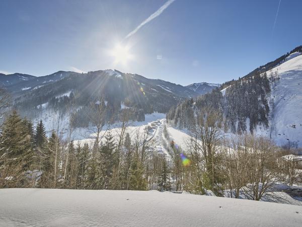 Aussicht vom Ferienhaus [Winter]