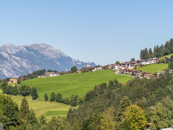 Aussicht vom Ferienhaus [Sommer]