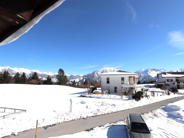 Aussicht vom Ferienhaus [Winter]