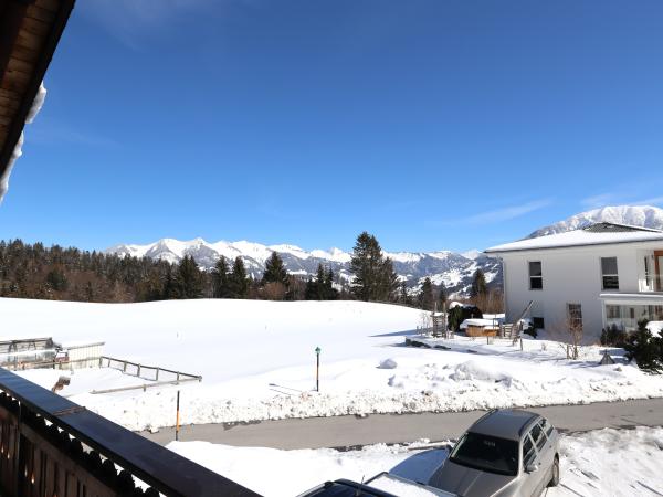 Aussicht vom Ferienhaus [Winter]