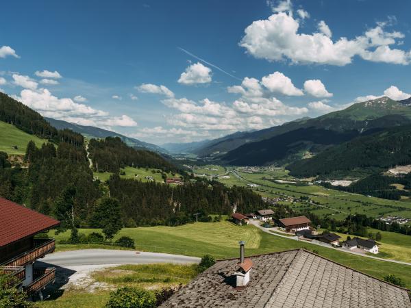 Vue de la maison de vacances [été]