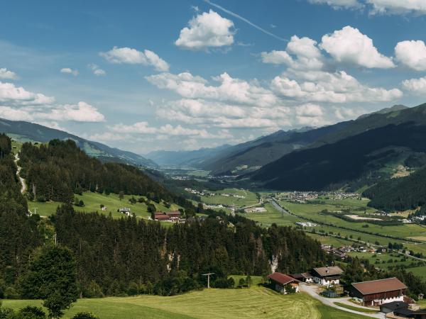 Vue de la maison de vacances [été]