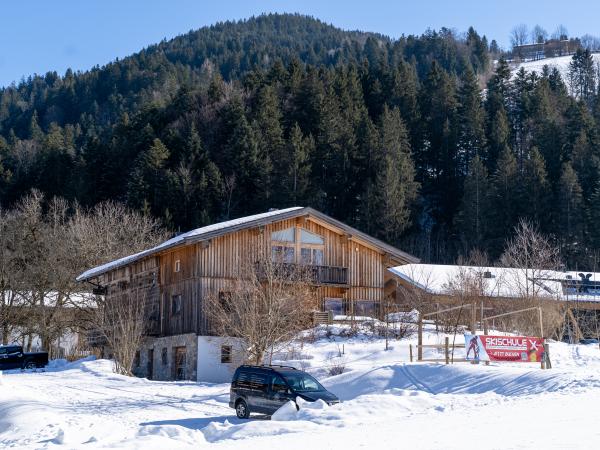 Außenseite Ferienhaus [Winter]