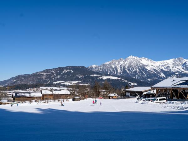 Aussicht vom Ferienhaus [Winter]