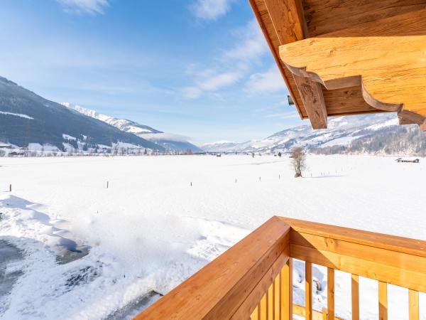 Aussicht vom Ferienhaus [Winter]