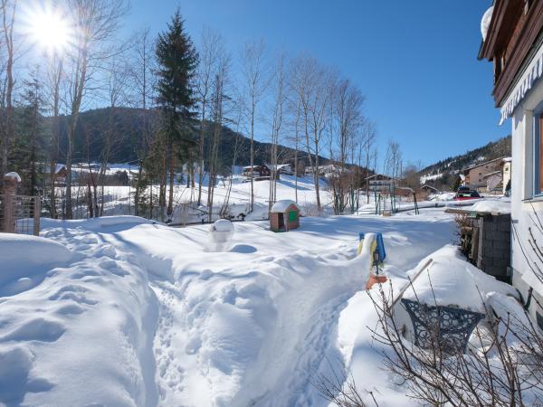 Aussicht vom Ferienhaus [Winter]