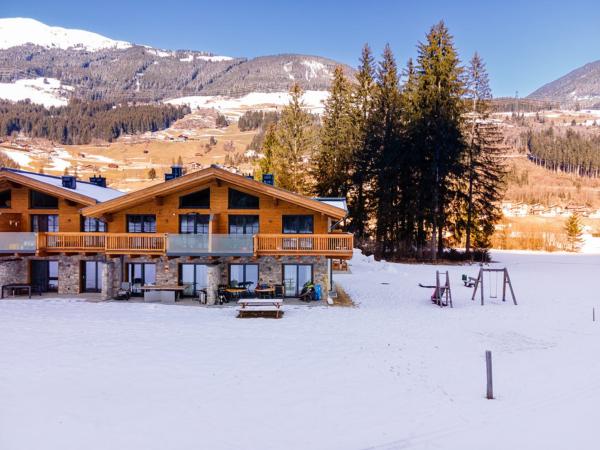 Außenseite Ferienhaus [Winter]