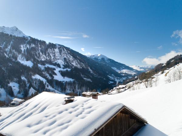 Aussicht vom Ferienhaus [Winter]