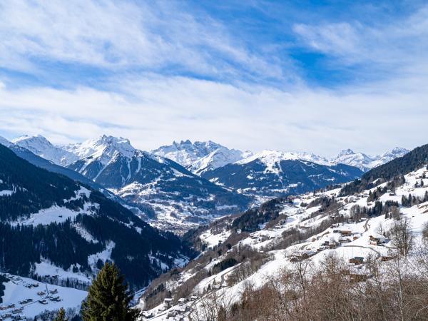 Aussicht vom Ferienhaus [Winter]