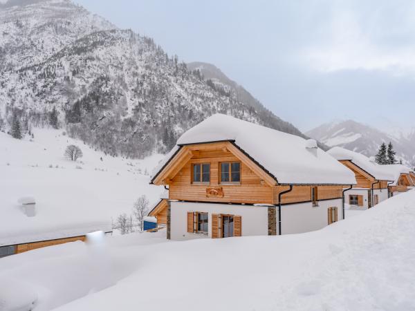 Außenseite Ferienhaus [Winter]