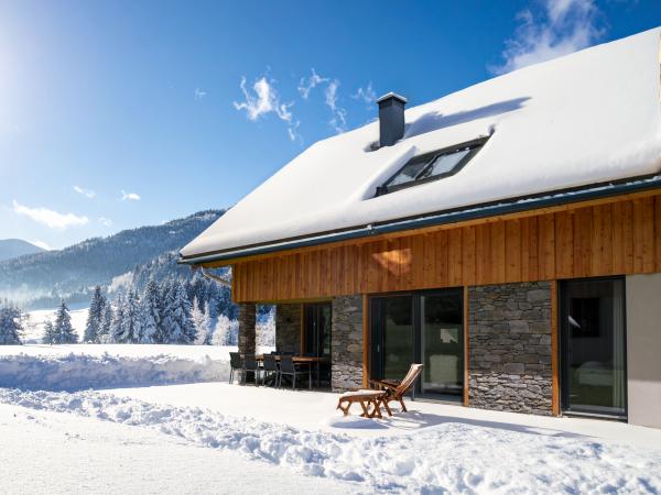 Außenseite Ferienhaus [Winter]
