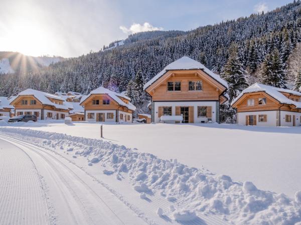 Außenseite Ferienhaus [Winter]