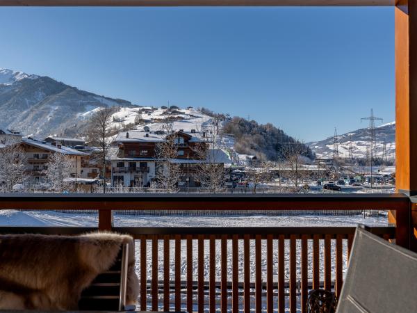 Aussicht vom Ferienhaus [Winter]