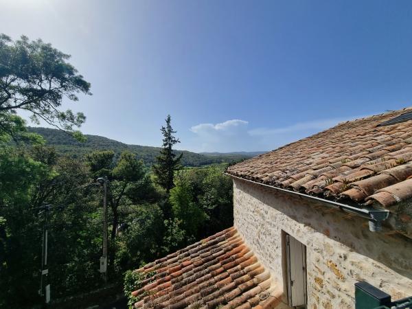 Aussicht vom Ferienhaus [Sommer]