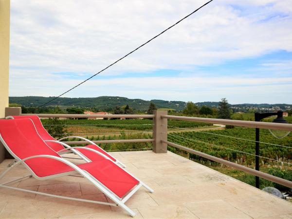 Vue de la maison de vacances [été]