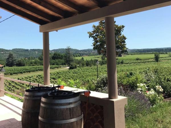 Vue de la maison de vacances [été]