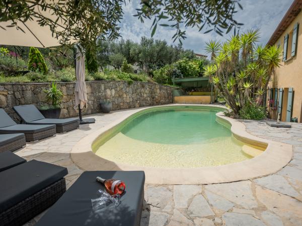 Schwimmbad des Ferienhauses