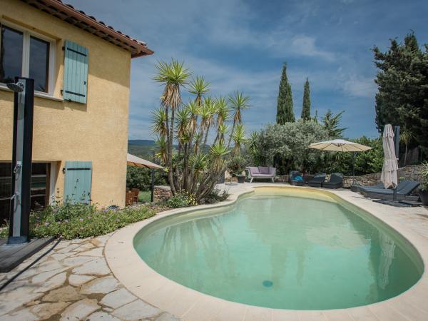 Schwimmbad des Ferienhauses