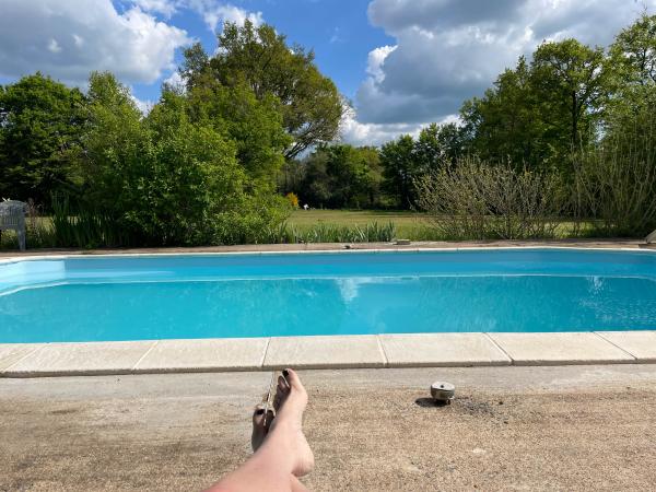 Piscine maison de vacances