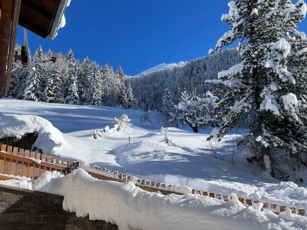 Aussicht vom Ferienhaus [Winter]