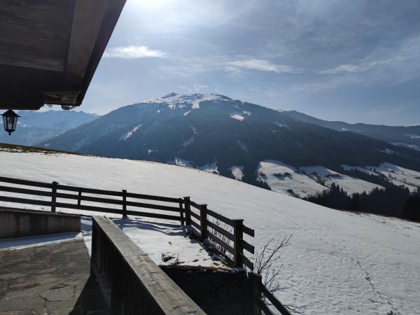 Aussicht vom Ferienhaus [Winter]