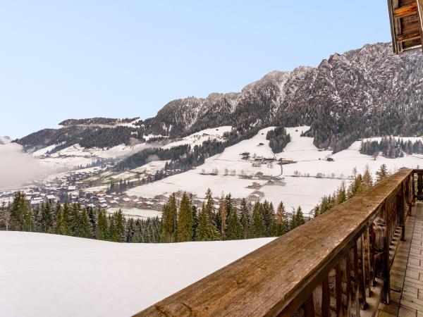 Aussicht vom Ferienhaus [Winter]