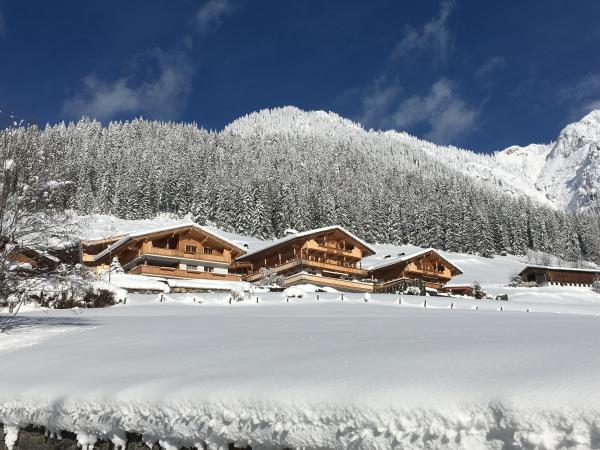 Außenseite Ferienhaus [Winter]