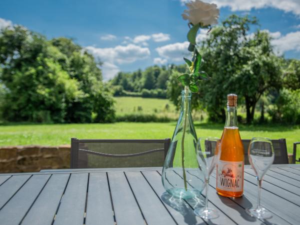 Aussicht vom Ferienhaus [Sommer]