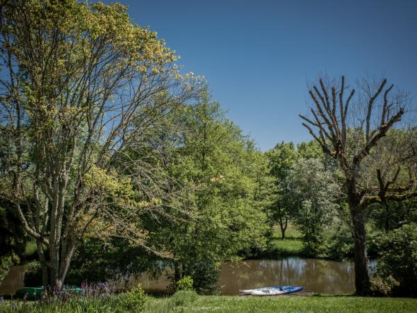 Uitzicht op het water