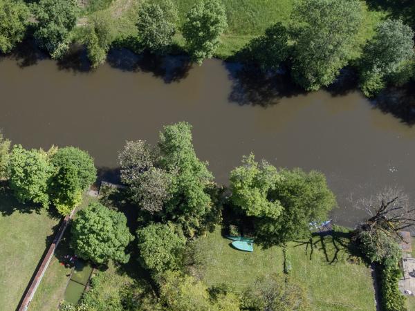 Uitzicht op het water