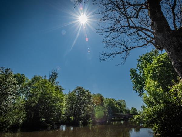 Uitzicht op het water