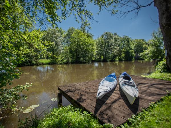 Uitzicht op het water