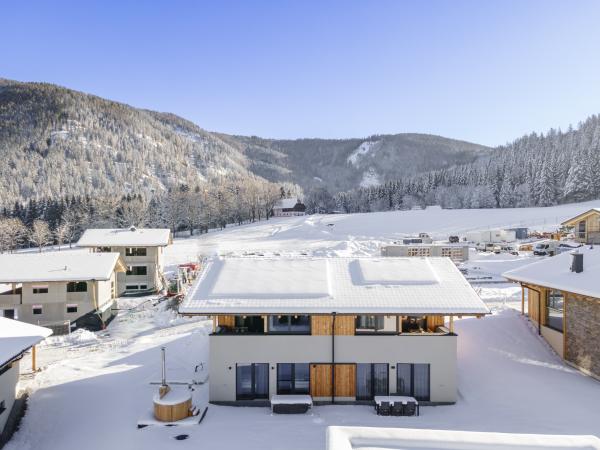 Außenseite Ferienhaus [Winter]