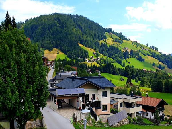 Vue de la maison de vacances [été]