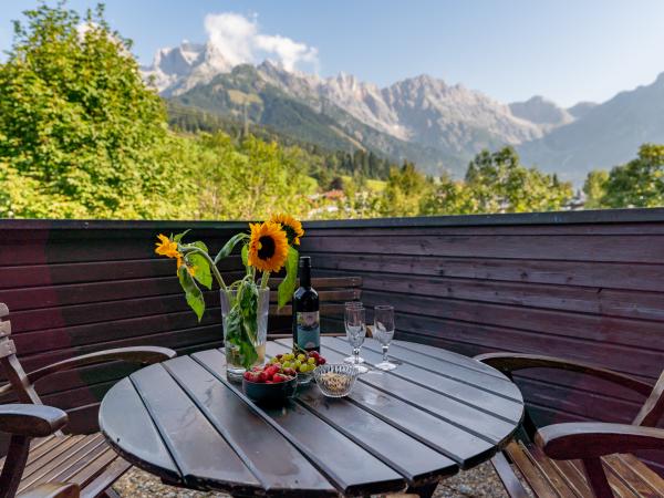 Vue de la maison de vacances [été]