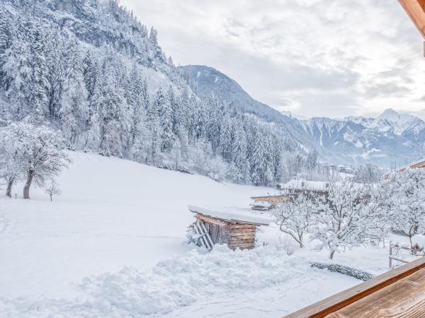 Aussicht vom Ferienhaus [Winter]