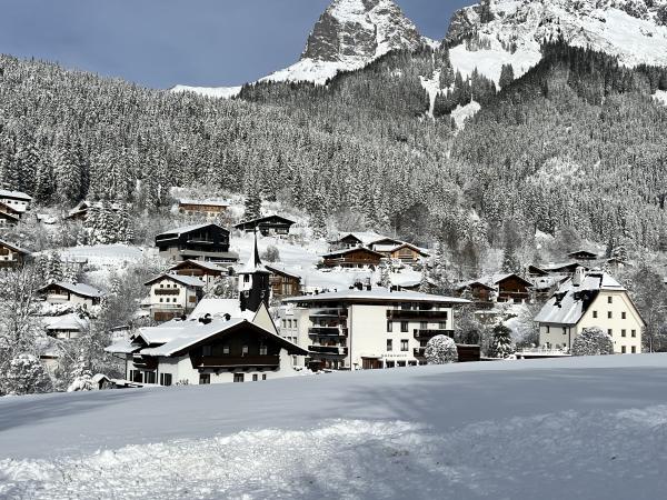 Außenseite Ferienhaus [Winter]