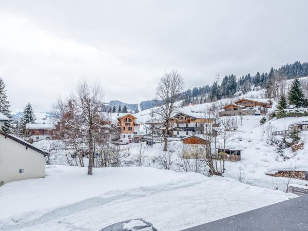 Aussicht vom Ferienhaus [Winter]