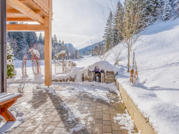 Vue de la maison de vacances [hiver]