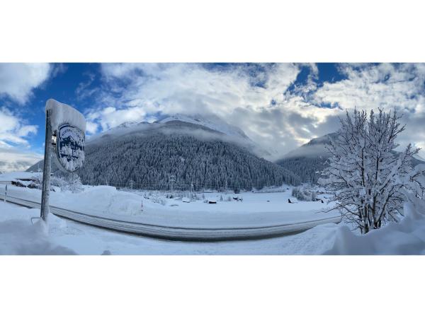 Aussicht vom Ferienhaus [Winter]