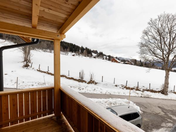 Vue de la maison de vacances [hiver]