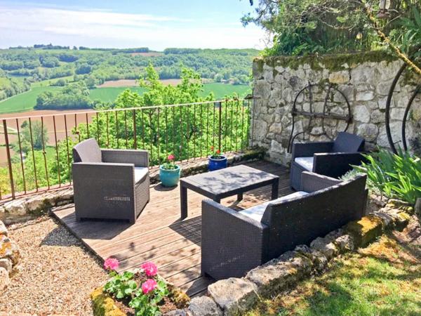 Vue de la maison de vacances [été]