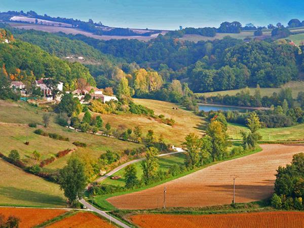 Vue de la maison de vacances [été]