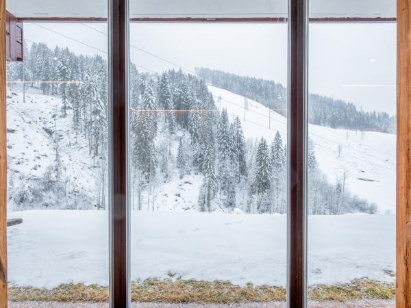 Aussicht vom Ferienhaus [Winter]