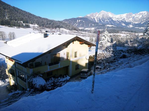 Aussicht vom Ferienhaus [Winter]