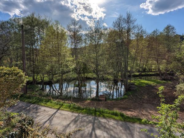 Vue de la maison de vacances [été]