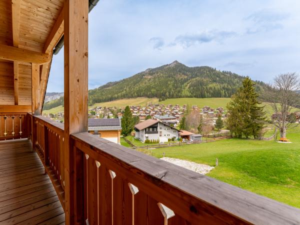 Aussicht vom Ferienhaus [Sommer]